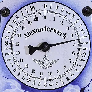 Редкость! Антикварные Кухонные Механические Весы на 10кг. Alexanderwerk, Германия -1905 год.