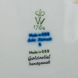 Коллекционное Сервировочное Блюдо «Золотая Роза» WALLENDORF, Германия -1963 год.