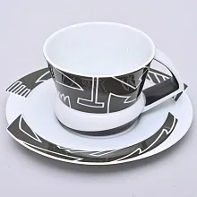 Коллекционная Авторская Чайная Пара модель nr. 5, Фарфор Rosenthal, Германия.
