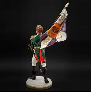 Коллекционная Авторская Статуэтка «Генералы Отечественной Войны 1812 года - Тучков А.А.», фарфор, Россия. 