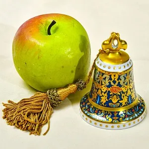 Коллекционный Фарфоровый Колокольчик «Рождество -1996 год», Hutschenreuther Германия.