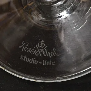 Редкость! Хрустальные Креманки - Фужеры для Шампанского «LOTOS», Rosenthal Studio Line, Германия -1965 год.