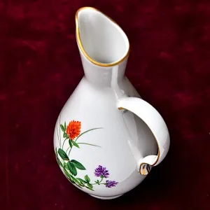Коллекционная Вазочка - Кувшинчик - Соусник, Фарфор MEISSEN / МЕЙСЕН Германия - 1978 год.