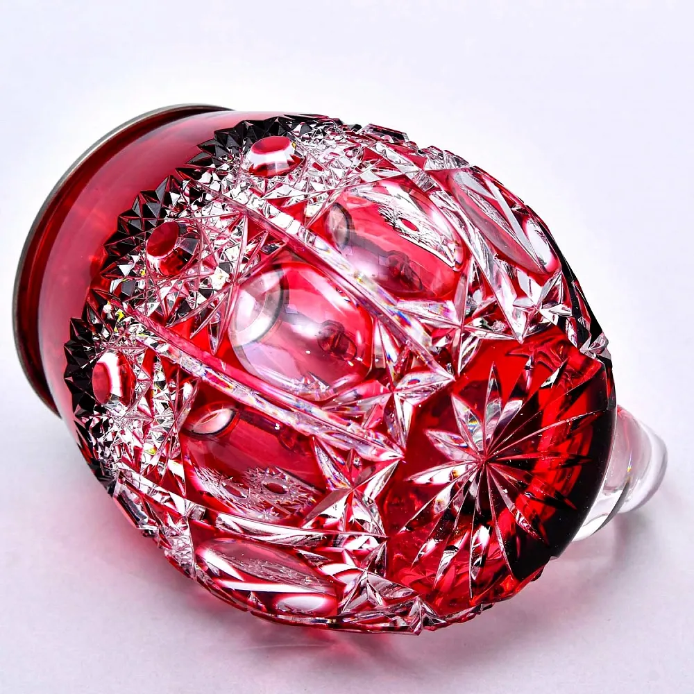 Винтажная Хрустальная Пивная Кружка с оловянной крышкой, NACHTMANN Германия, 60 гг.