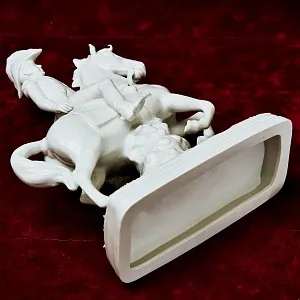 Коллекционная Статуэтка «Людовик Бонапарт на коне» Фарфор Scheibe - Alsbach Германия -1952-1972 г.