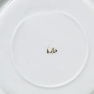 Антикварная Фарфороввая Чайная Пара «ПОЗДРАВЛЯЮ», Германия, конец XIX века.