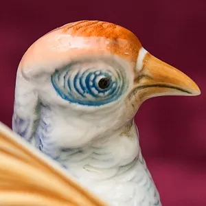 Фарфоровая статуэтка «Пара Птиц - Золотой Фазан», Карл Энс / Karl Ens,  Германия, 50-е гг.