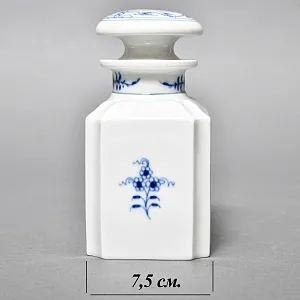 Фарфоровая Чайница с крышкой «Луковый узор», MEISSEN / МЕЙСЕН Германия - 1973 год. 