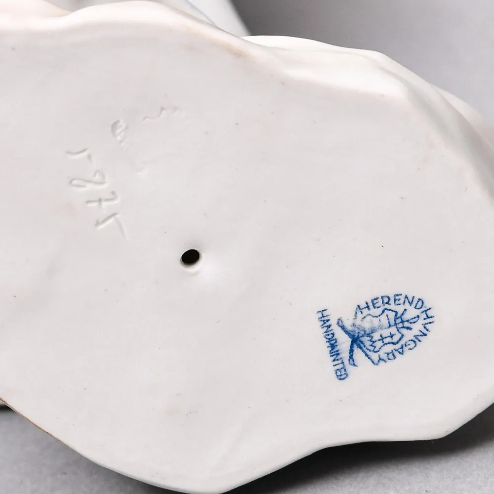 Редкость! Парные Фарфоровые статуэтки «Гамлет и Офелия», HEREND Венгрия - середина ХХ века.