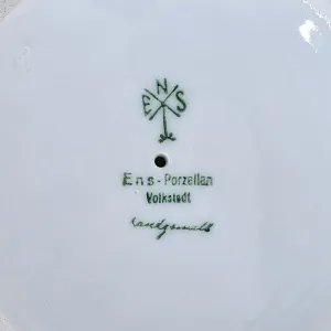 Большая Фарфоровая статуэтка «ПОПУГАЙ», Karl Ens Германия, первая половина ХХ века.