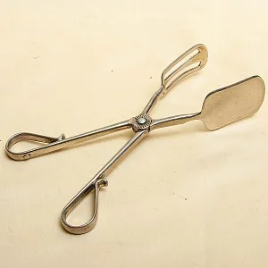 ВИНТАЖНЫЕ СЕРВИРОВОЧНЫЕ ЩИПЦЫ . Металл Silverplate, Англия середина ХХ века.