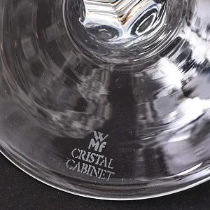 Редкость! Хрустальные Креманки - Фужеры для Шампанского WMF Cristal Cabinet, Германия конец 60-х гг.