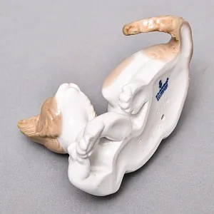 Коллекционная Фарфоровая статуэтка «Кошка - Удивленный котенок», Lladro Испания.