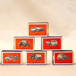 Памятный Сувенирый Набор - Хозяйственные Спички «25 лет - МАЗ», СССР - 1969 год.