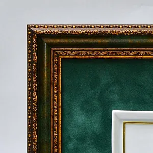 Картина - Панно - Фарфоровая Плакетка из коллекции «Кавалеристы ХIХ века», Германия.