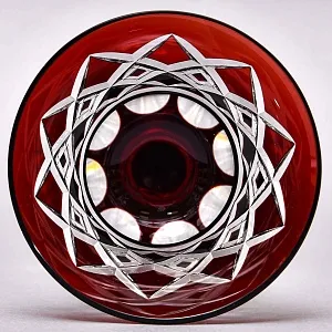 «Рубиновый Хрусталь» - Бокал для Вина «Barthmann» DOROTHEENHUTTE Германия -50 гг.