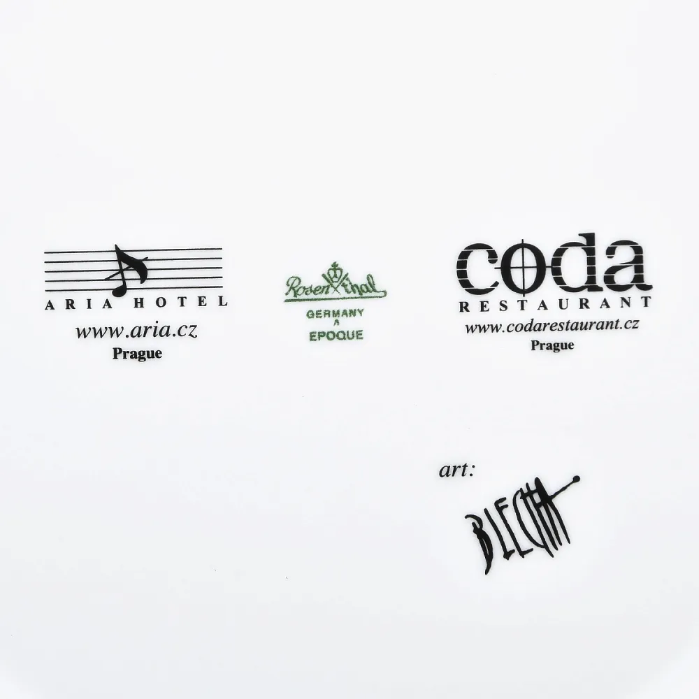 Большое Авторское Настенное Блюдо - Тарелка «Niccolò Paganini», Rosenthal Studio Line, Германия -2000 год. 