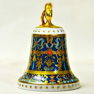 Коллекционный Фарфоровый Колокольчик «Рождество -1996 год», Hutschenreuther Германия.