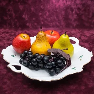 Большое Сервировочное Блюдо «Роза» Фарфор KAISER Германия -1967 - 1970 годы.