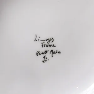 Антикварный Заварочный Чайник на подставке «Цветочная симфония», Франция - первая половина ХХ века. 