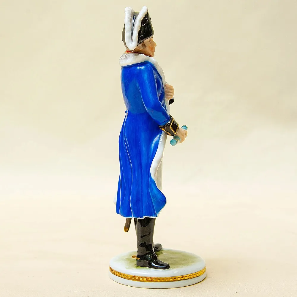 Редкая! Фарфоровая Cтатуэтка «Маршал NEY» из серии «Армия Наполеона», KAISER -1979 год.