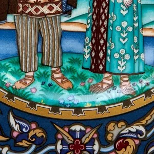 Коллекционная Тарелка «Русские Сказки» - «Снегурочка» Фарфор, Villeroy&Boch Германия -1990 год.