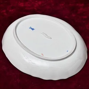 Мейсоновский «Цветочный Букет» - Сервировочная Тарелка - Блюдо, Фарфор MEISSEN Германия.