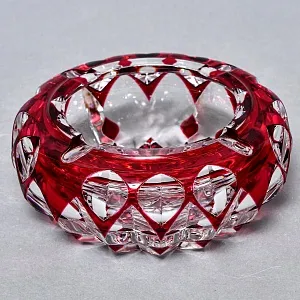 Классическая Хрустальная Пепельница, VAL SAINT LAMBERT Бельгия 60 гг.