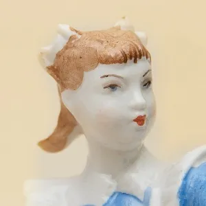 Статуэтка - Фарфоровая Композиция «Первый Вальс» СССР Дулево -1951 год.