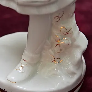 Коллекционная Фарфоровая статуэтка «Девочка Пионерка со скрипкой», «Красный фарфорист» Чудово, СССР -1958 год. 