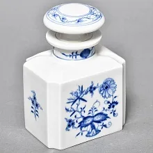 Фарфоровая Чайница с крышкой «Луковый узор», MEISSEN / МЕЙСЕН Германия - 1973 год. 