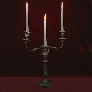 Антикварный Канделябр - Подсвечник на Три Свечи, Silverplated SHEFFIELD, Англия начало ХХ века.