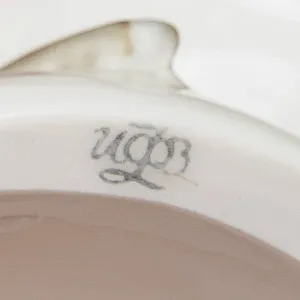 Большая Статуэтка Птица - Попугай - Какаду Желтохохлый, фарфор ИФЗ, Россия.