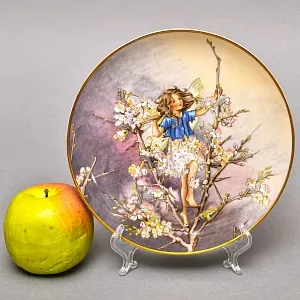 Коллекционная Фарфоровая Тарелка «Cливовая Фея»,  Villeroy&Boch Германия -80 гг.