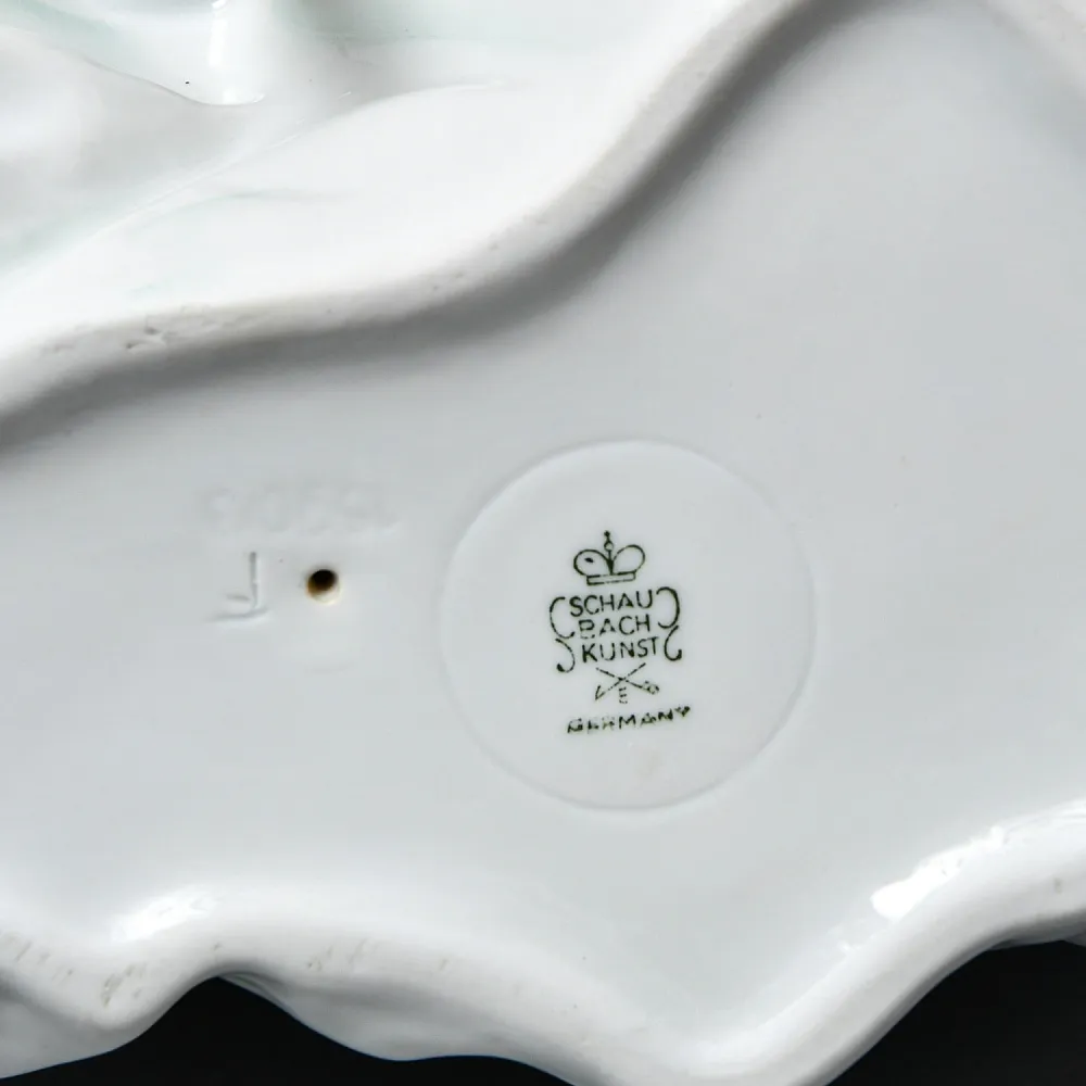 Фарфоровая статуэтка «Балерина, Танцовщица c Веером», WALLENDORF Германия 1953-1962 годы.