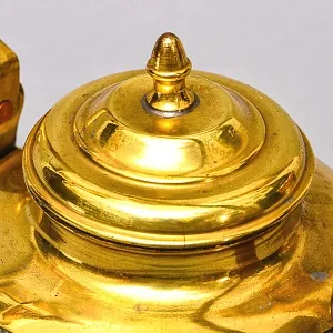 Винтажный Латунный Чайник на 2,5 литра. Франция середина ХХ века.