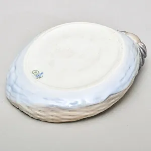 Коллекционное Фарфоровое Блюдо для морепродуктов «КРАБ», Royal Copenhagen Дания, 1966 год.