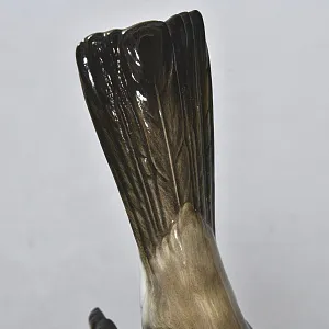 Коллекционная Фарфоровая статуэтка «Птица - Американский дрозд», Hutschenreuther Германия. 