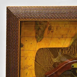 Настенное Коллекционное Панно - Картина - Макет «Старинный Пистоль», Испания...