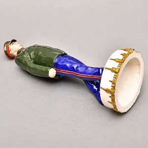 Коллекционная Авторская Статуэтка «Комиссар Государственной Безопасности СССР - Берия Л.П.», фарфор, Россия. 