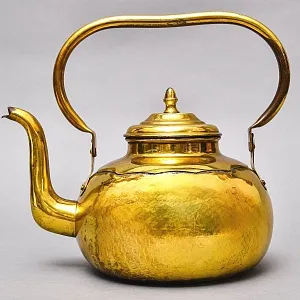 Винтажный Латунный Чайник на 2,5 литра. Франция середина ХХ века.