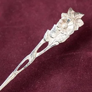 «Хильдесхаймская роза» - Сервировочный Набор Десертных Ложечек Silverplate, Германия 60-е годы.