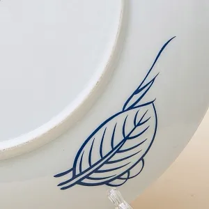 Большое Коллекционное Блюдо - Тарелка «ПТИЦЫ - ПАВЛИНЫ», Фарфор Китай, середина ХХ века.