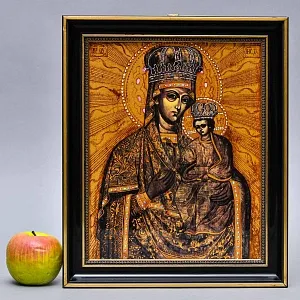 Редкость! Фарфоровая Икона - Картина - Пласт «Божья Матерь Споручница грешных», Villeroy&Boch Германия.