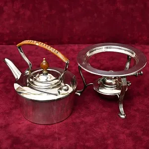 Винтажная Бульотка - Чайник - Запарник, Металл Silverplated, SHEFFIELD Англия.