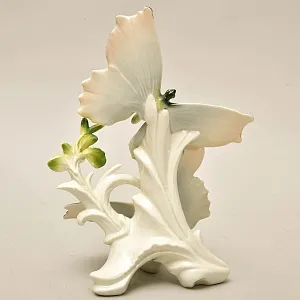 Коллекционная Фарфоровая статуэтка «Две бабочки», Karl Ens Германия, 50-е годы ХХ века.
