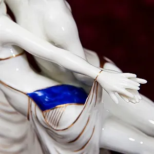 Редкость! Фарфоровая Статуэтка «Балет - Танец МОДЕРН», SITZENDORF Гермагия 50 гг.