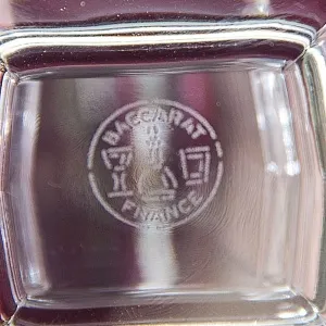 Пара Хрустальных Подсвечников БАККАРА / BACCARAT, Фрация, 70 -е годы ХХ века.