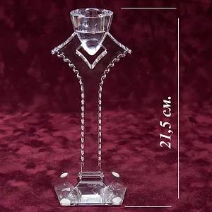 Пара Хрустальных Подсвечников БАККАРА / BACCARAT, Фрация, 70 -е годы ХХ века.