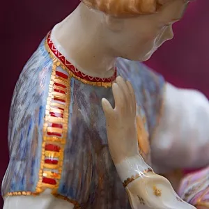 Редкость! Авторская Роспись - Фарфоровая Статуэтка «РУСЛАН И ЛЮДМИЛА» РОССИЯ ДФЗ Дулево.